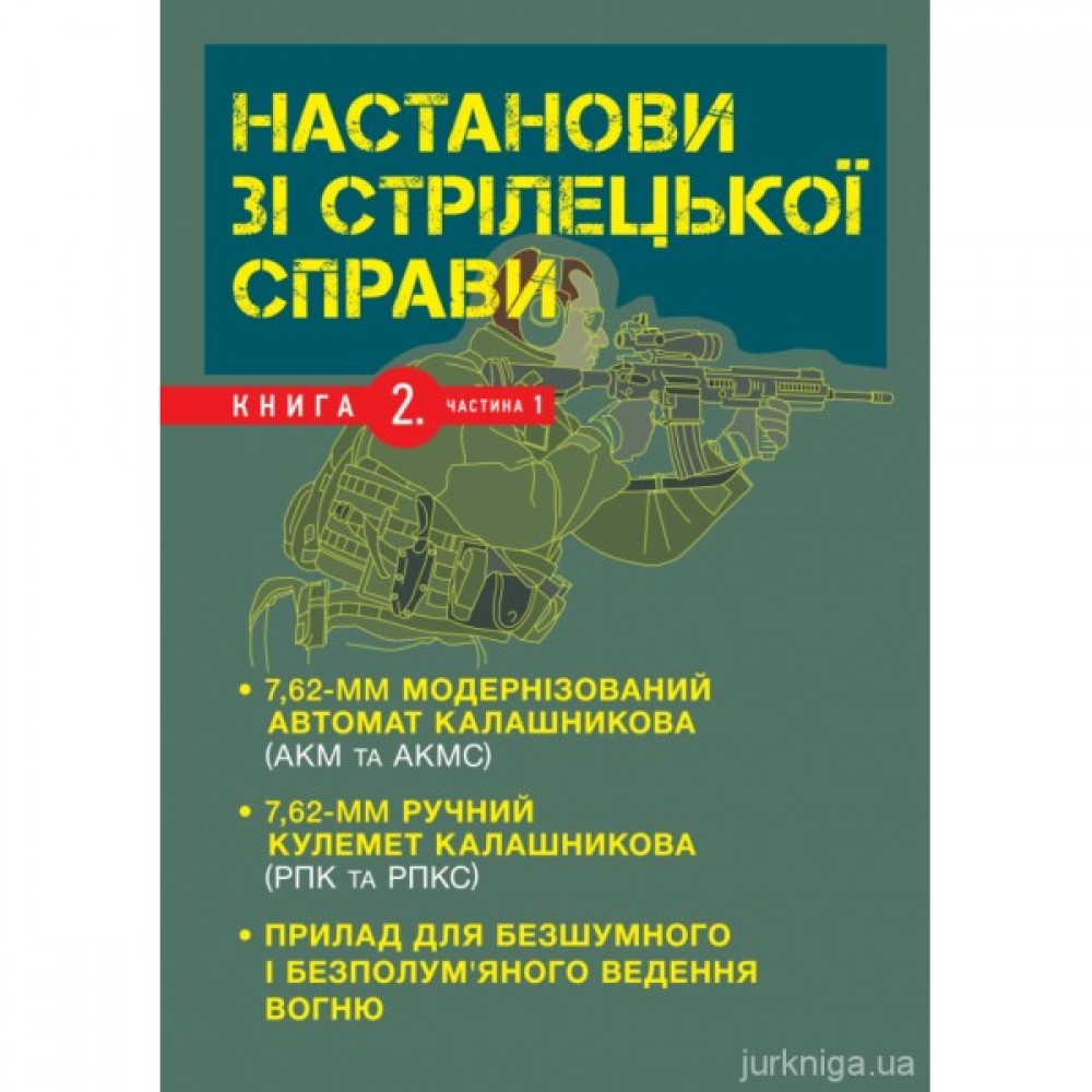 Настанови зі стрілецької справи. Книга 2. Частина 1