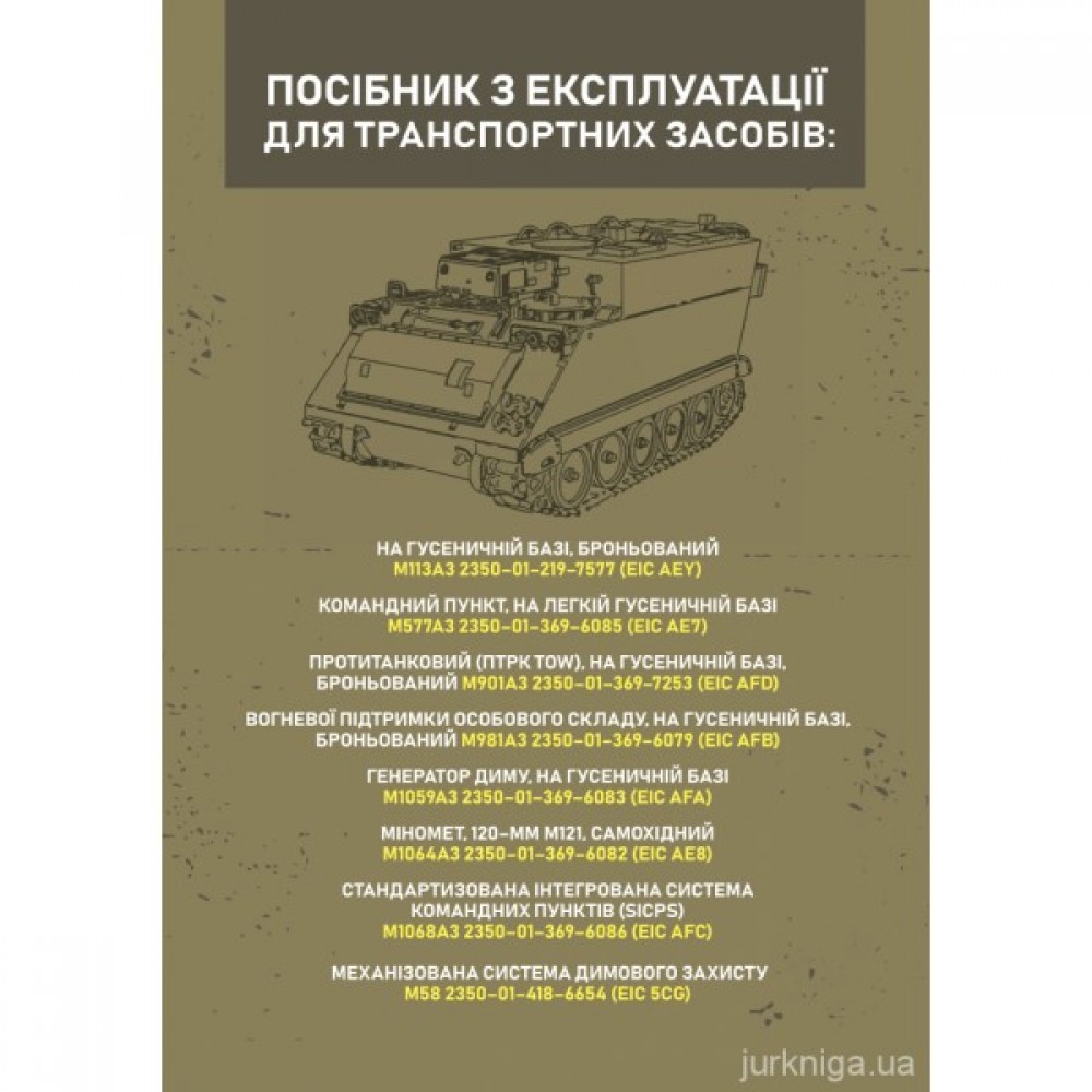 Посібник з експлуатації для транспортних засобів