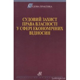 Судовий захист права власності у сфері економічних відносин Судовий захист права власності у сфері економічних відносин
