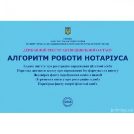 Державний реєстр актів цивільного стану. Алгоритм роботи нотаріуса