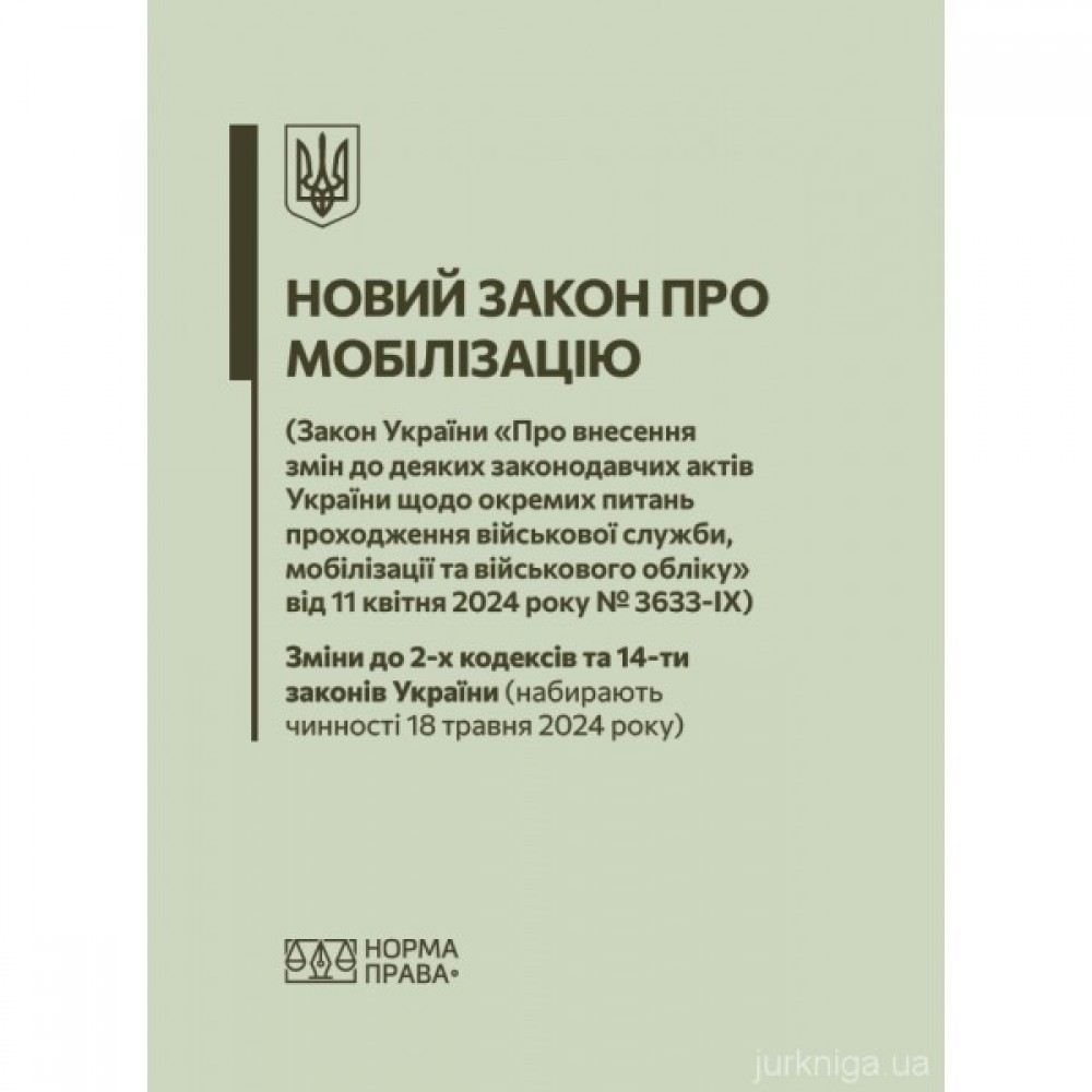 Новий закон про мобілізацію